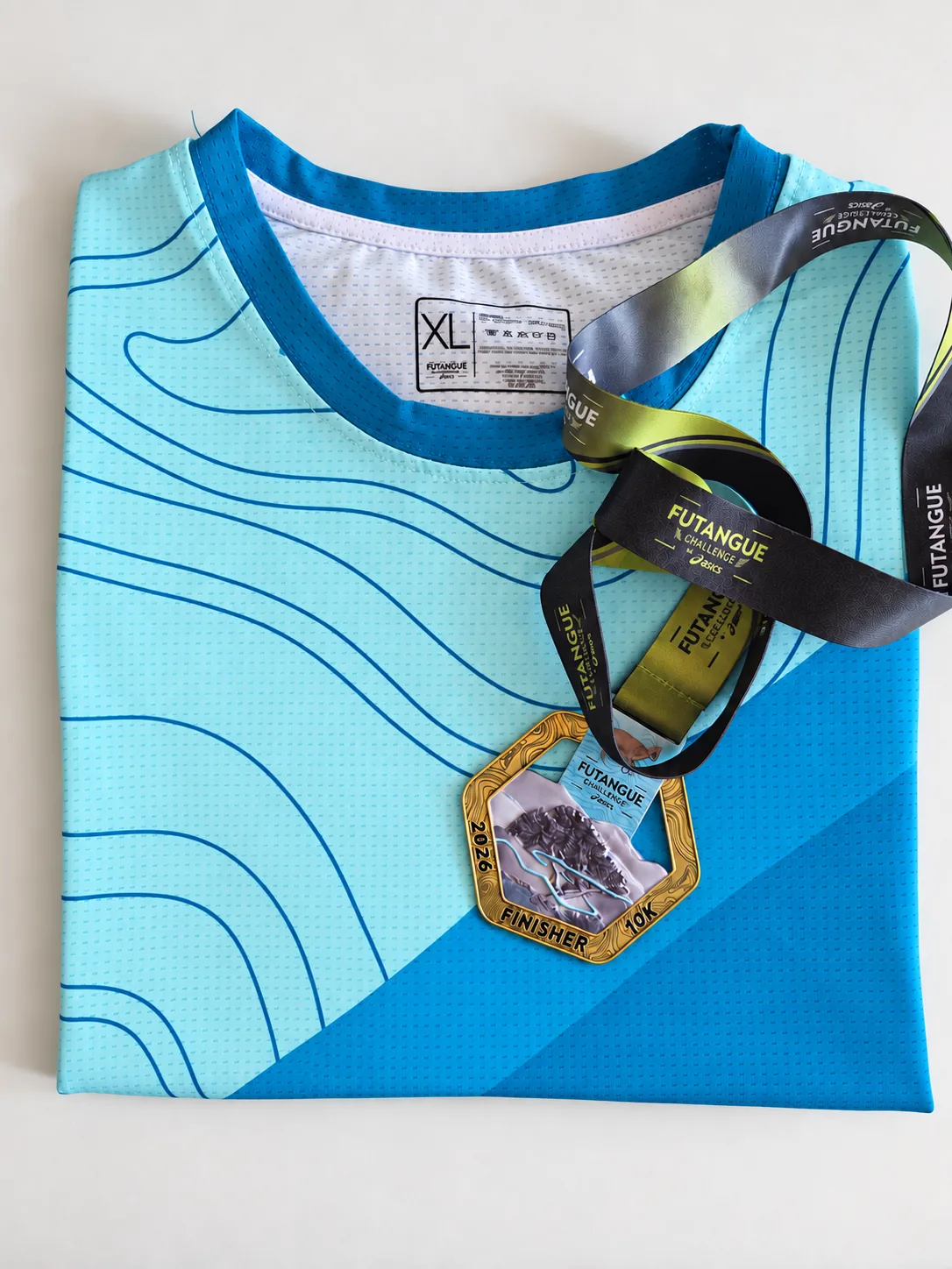 Custom sports t-shirt from the Futangue Challenge