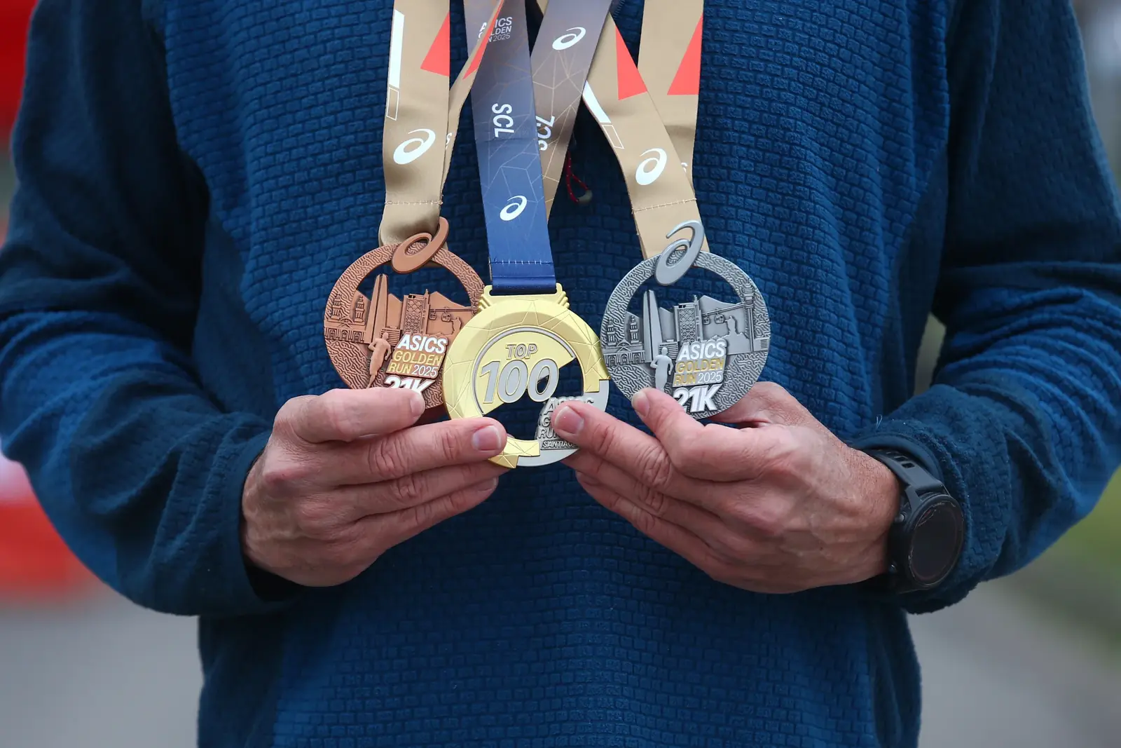 Custom medals for a race