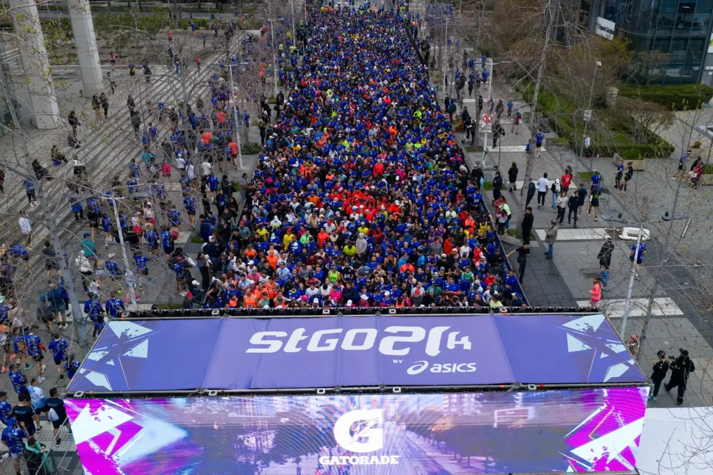 STGO 21K by ASICS, sports event equipped by RUNIT TRADER